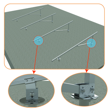 solar panel mounting bracket