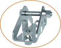 Galvanized connector with single head Galvanized connector with single head