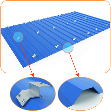 solar panel flat roof mounting system