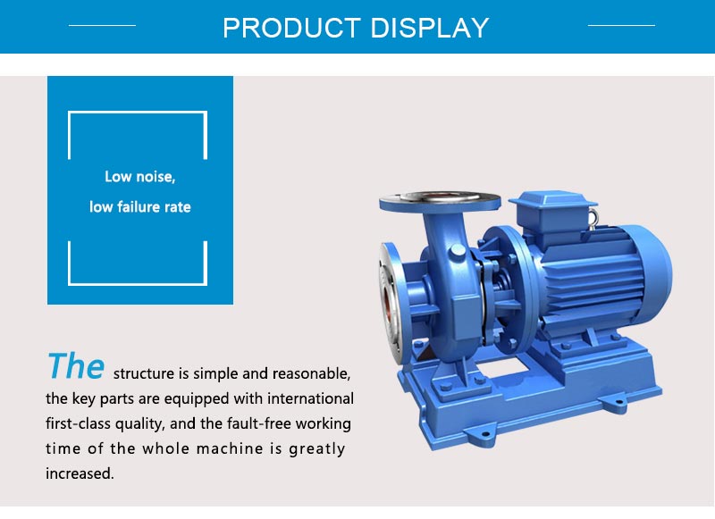 ISW centrifugal pump