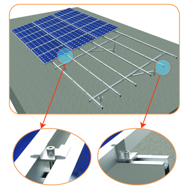 solar mounting rack