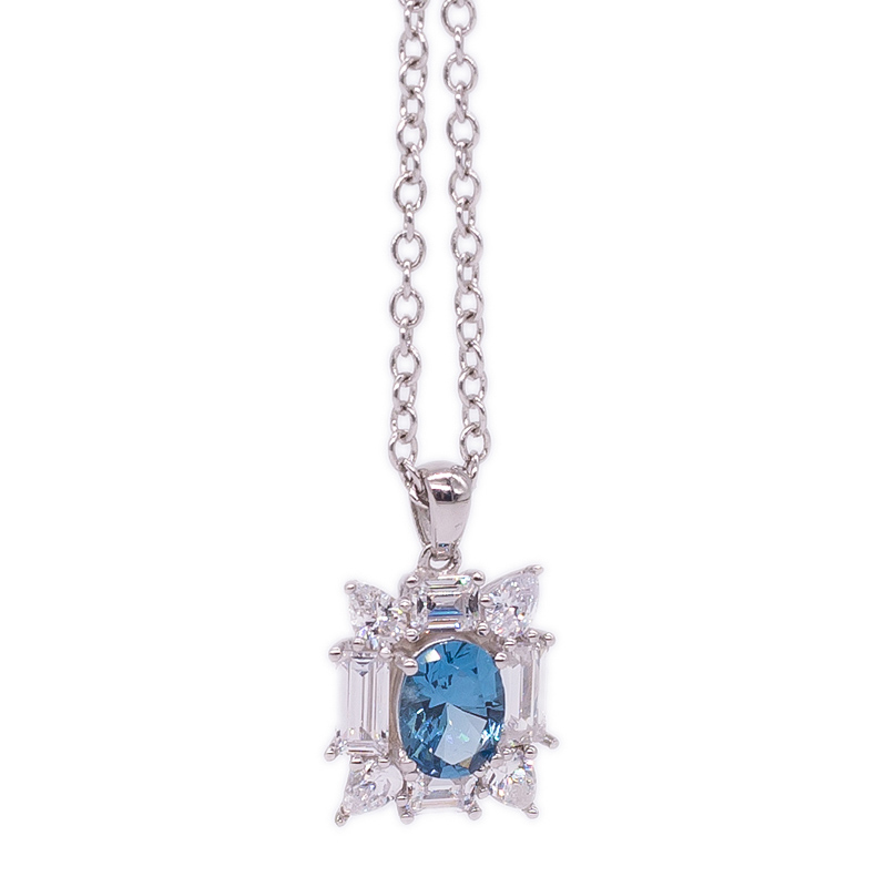 Blue Diamond Pendant Blue Diamond Pendant