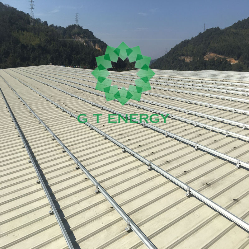 rooftop solar mounting structure