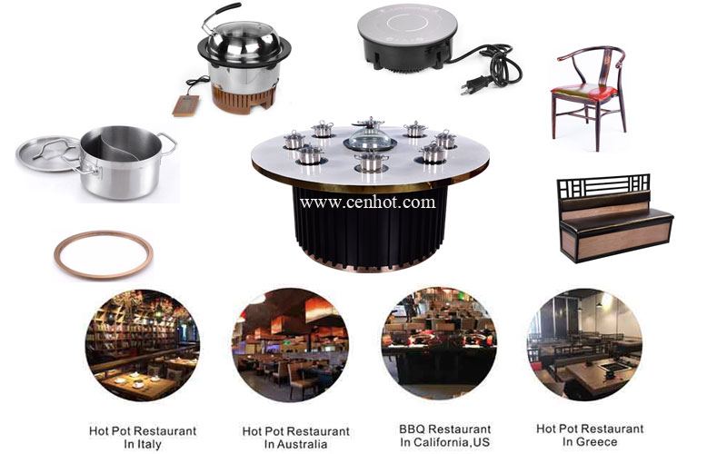 Shabu Shabu And Steam Hot Pot restaurant equipment - CENHOT Shabu Shabu And Steam Hot Pot restaurant equipment - CENHOT