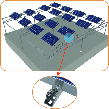 ground solar mounting system