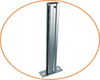 Solar galvanized front foot