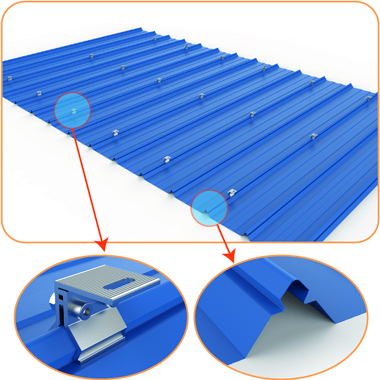 solar panel roof mounting frame