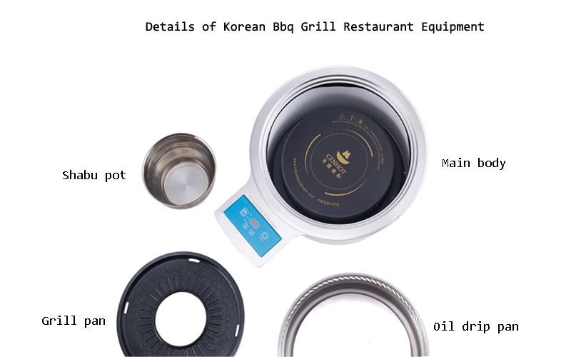 Details of Korean Bbq Grill Restaurant Equipment - CENHOT Details of Korean Bbq Grill Restaurant Equipment - CENHOT