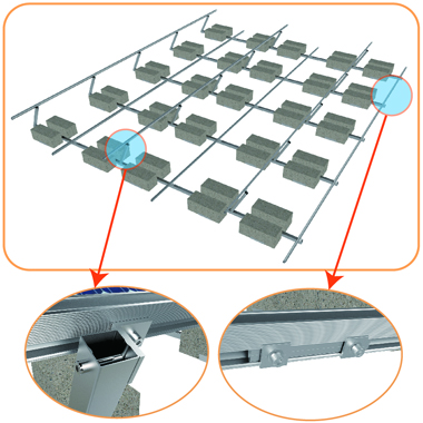 ballast roof mount 