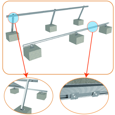 Adjustable roof mounting system