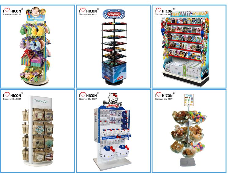 Toy Collection Floor Display Stand
