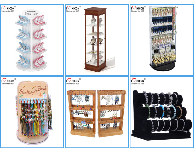 Leather Jewelry Store Supplies Display Rack