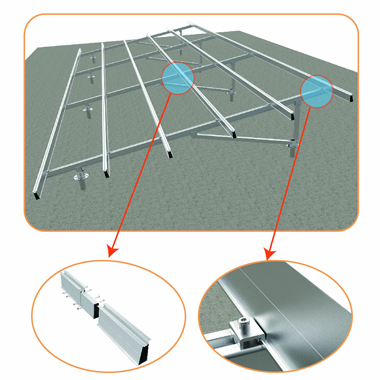 ground mount solar racking