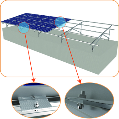 wholesale steel solar structure from china