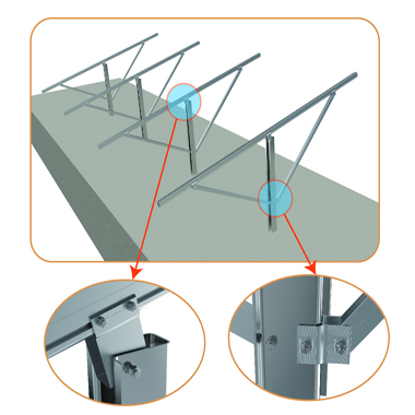 solar rack mounting system