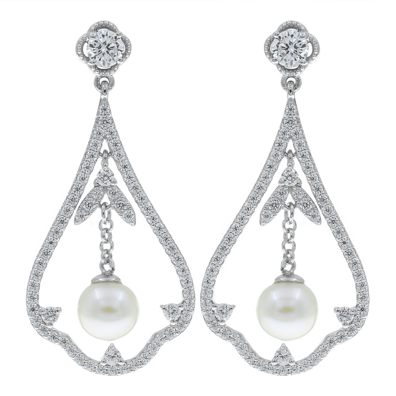 Women Open Drop Earrings Women Open Drop Earrings