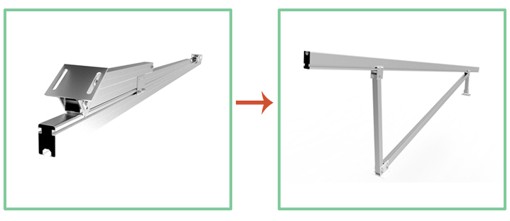 solar ground mount kit