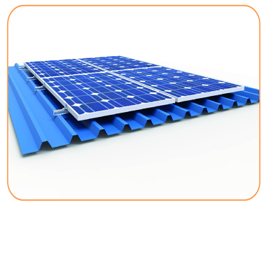 flat roof solar mounting system