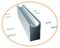 Solar rail splice Solar rail splice