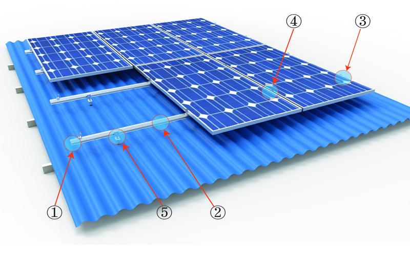 metal roof solar mounting systems