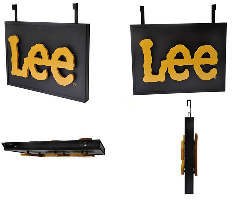 Lee pop logo by solid