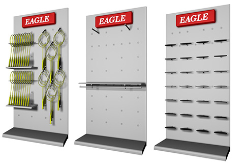 Sports Store Perimeter Fixtures Display