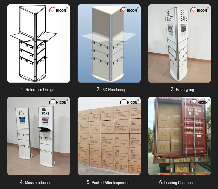 Electronic Display Rack