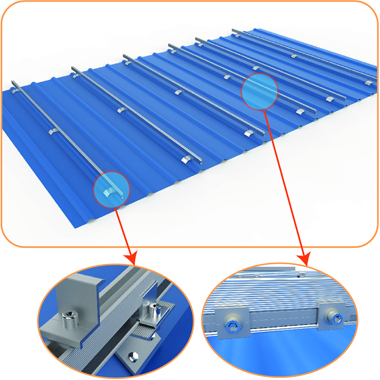 flat roof solar racking