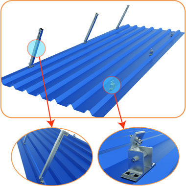 Adjustable roof mounting system