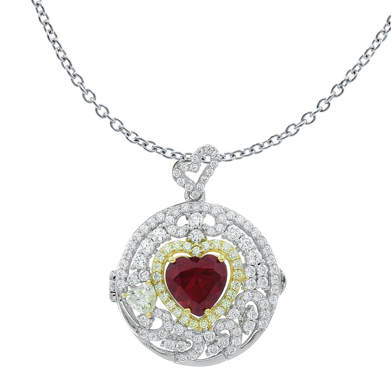 Women Locket Filigree Pendant Women Locket Filigree Pendant