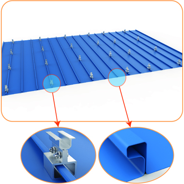 roof mounted pv system