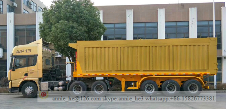 60Ton Tipper Trailer