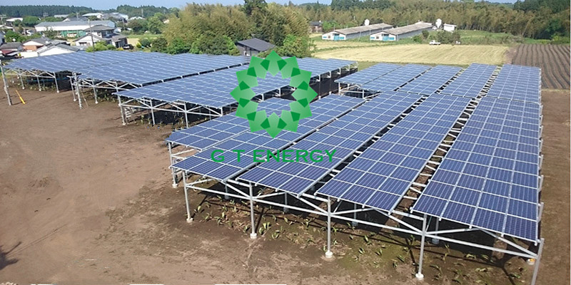 agriculture solar racking systems
