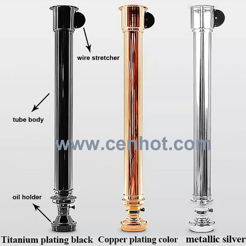 CENHOT Korean BBQ Stainless Steel Smoke Exhaust Telescopic Pipe detail