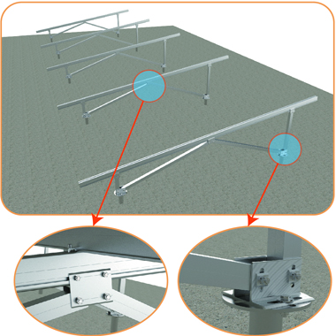 solar panel ground mounting systems