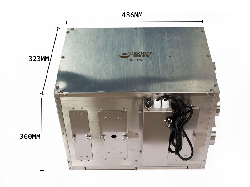 CENHOT Restaurant Smokeless Hot Pot And BBQ Equipment Smokeless Filter size