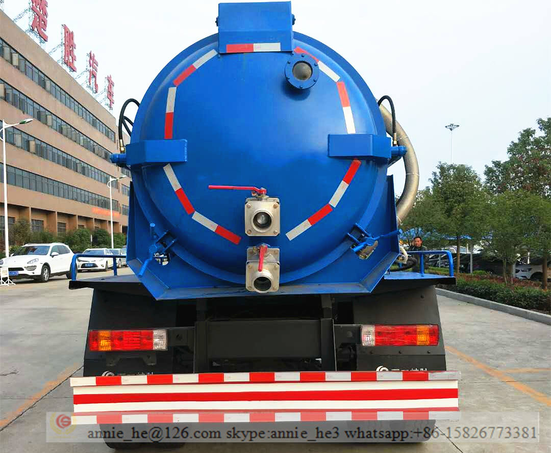 export vacuum truck to Vietnam