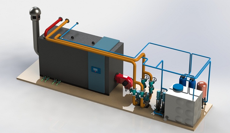 Condensing Hot Water Boiler Room For Hotels Condensing Hot Water Boiler Room For Hotels