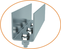 Galvanized beam connector Galvanized beam connector