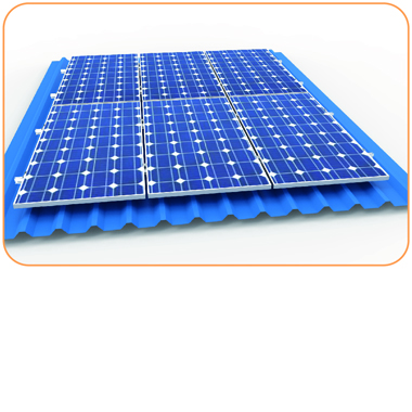 solar panel flat roof mounting ballast