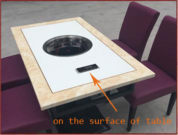 The-control-box-on-the-surface-of-hot-pot-table-CENHOT The-control-box-on-the-surface-of-hot-pot-table-CENHOT