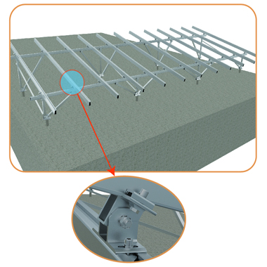 aluminium solar mounting structure