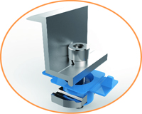 Galvanized end clamp