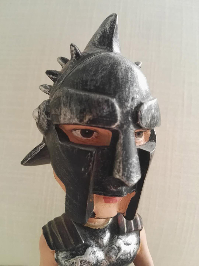 Resin Gladiator Bobble Head Resin Gladiator Bobble Head
