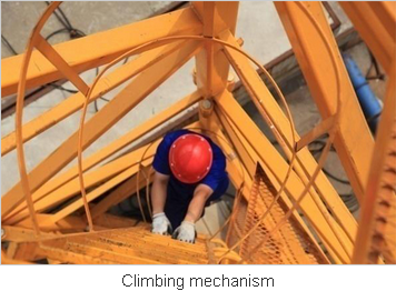 Easy Climbing for the Hammerhead Tower Crane