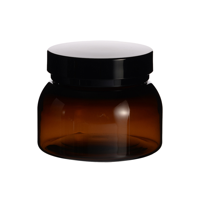 80ml Plastic PET Amber Jars Thick Wall Amber Jars with Lid 80ml Plastic PET Amber Jars Thick Wall Amber Jars with Lid