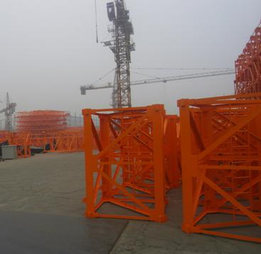 Construction hoist mast section Construction hoist mast section