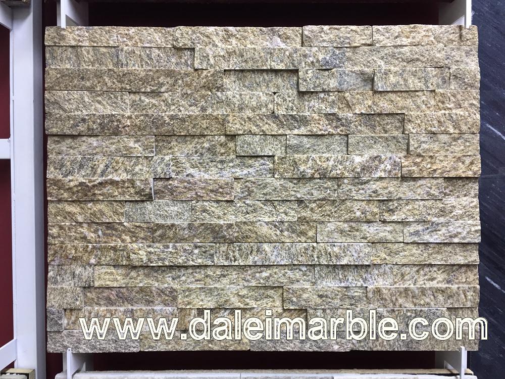 Tiger Skin Yellow Cultured Stone