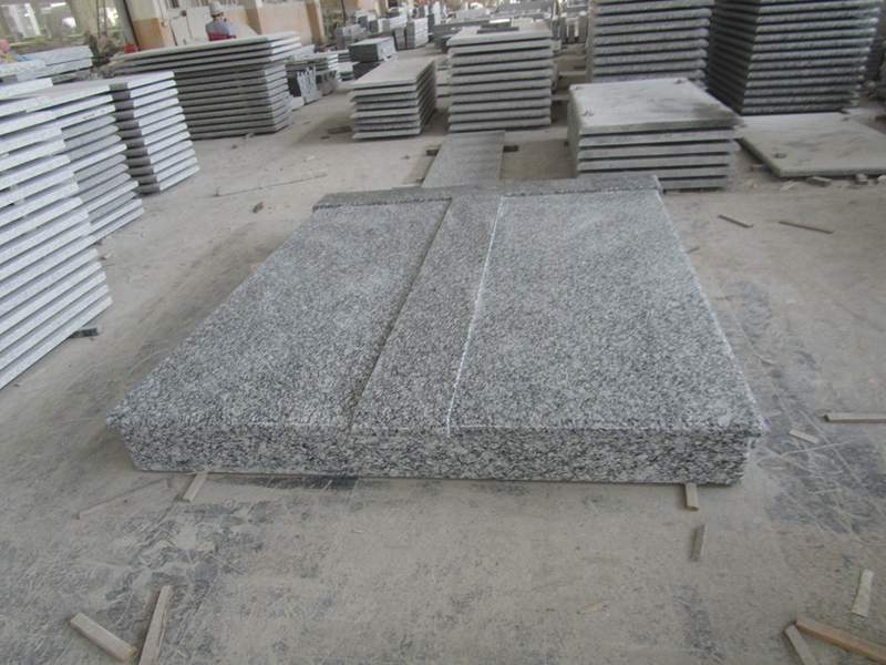 Spray White Granite European Classic Grave Tomb Stones Spray White Granite European Classic Grave Tomb Stones