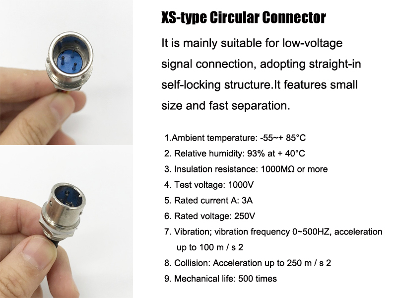 XS-type Circular Connector XS-type Circular Connector
